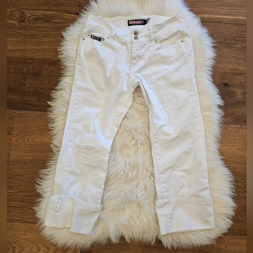 Vintage Low Rise Capris
